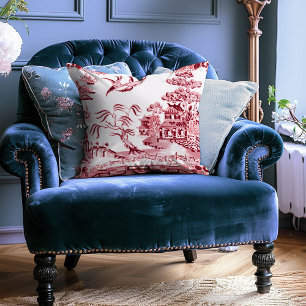  Rode Wilg Decoratief Sierkussen