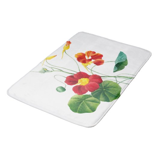 Rode Wilg II Droombeeld: Vintage Botanisch Badmat (Gekanteld)