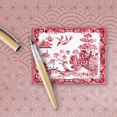  Rode Wilg Note Kaart