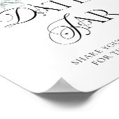 Rode Winter Bloemen Bruids Datum Nacht Ideeën Datu Poster (Hoek)