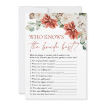 Rode winter die weet de bruid beste bruids spel