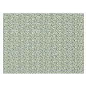 Rode winterbes en bonte bladeren Kerstmis Tafelkleed (Voorkant (Horizontaal))