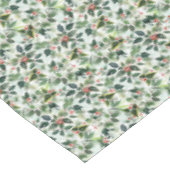 Rode winterbes en bonte bladeren Kerstmis Tafelkleed (Gekanteld)