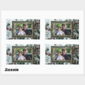 Rode Winterbessen Kerstvakantie Stickers (Vel)