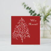 Rode winterhuwelijk / aankondiging van de opvolgin (Staand voorkant)