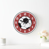 Rode Wit van het voetbal en Zwart Grote Klok (Huis)