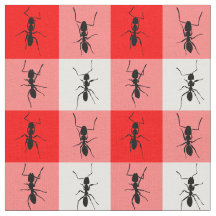 Rode witte antiklontel voor ants picknick