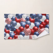 RODE WITTE BLAUW PATRIOTISCHE BATHROOM TOWEL SET BAD HANDDOEK (Handdoek)