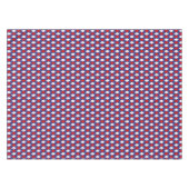 Rode, witte, blauwe Argyle 2-52x70 KATOENTABLETTE Tafelkleed (Voorkant (Horizontaal))