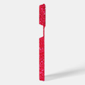 Rode Witte Blauwe Glitter Patriottische Amerikaans iPhone Hoesje (Rechterkant)