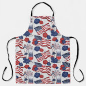 RODE WITTE BLAUWE PATRIOTISCHE VLAGERS DRINK STROM SCHORT (Voorkant)