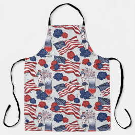 RODE WITTE BLAUWE PATRIOTISCHE VLAGERS DRINK STROM SCHORT