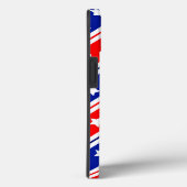 Rode witte blauwe sterren en stripes Case-Mate iPhone case (Achterkant / Rechts)
