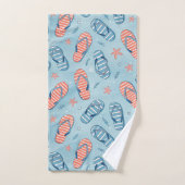 RODE WITTE BLAUWE ZOMER MUILEN BAD HANDDOEK (Handdoek)