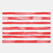 Rode Witte Bloemen Harten Bruiloftszand Bruidsboek Inpakpapier Vel (Voorkant 3)