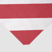 Rode Witte Diagonale Strepen Tissuepapier (Detail)