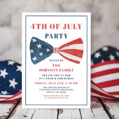 Rode, witte en blauwe boog 4 juli kaart