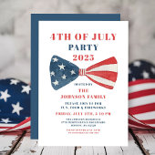 Rode, witte en blauwe boog 4 juli kaart