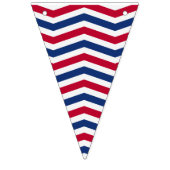 Rode witte en blauwe Bunting vlaggen Vlaggetjes (Derde vlag)