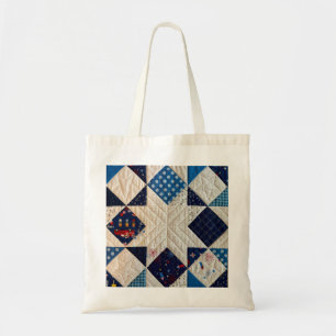 Rode, witte en blauwe Canvas tas