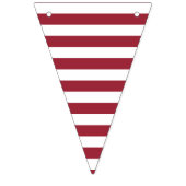 Rode, witte en blauwe handdrukken vlaggetjes (Tweede vlag)