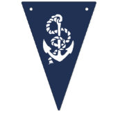 Rode, witte en blauwe handdrukken vlaggetjes (Eerste vlag)