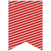 Rode witte en blauwe inktvlaggen vlaggetjes (Eerste vlag)