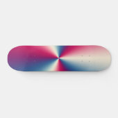 RODE, WITTE EN BLAUWE KROOM SKATEBOARD (Horizontaal)