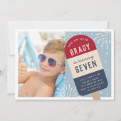  Rode Witte en Blauwe Poppen Kinderen van Birthday Kaart (Voorkant)