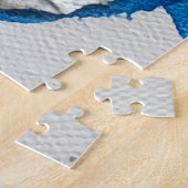 Rode witte en blauwe puzzel (Zijkant)