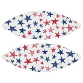 Rode, witte en blauwe sterren american football (Panelen)