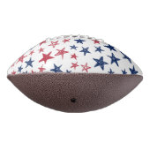 Rode, witte en blauwe sterren american football (Gedraaid 270)