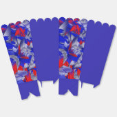 Rode Witte en Blauwe Sterren Bedankdoosjes (Ongevouwen)