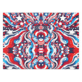 Rode, witte en blauwe sterren en strepen Patriotti Tafelkleed (Voorkant (Horizontaal))