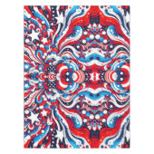 Rode, witte en blauwe sterren en strepen Patriotti Tafelkleed (Voorkant)