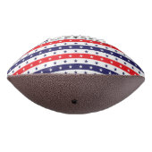 Rode, witte en blauwe sterren en stripes american football (Gedraaid 270)