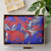 Rode Witte en Blauwe Sterren Tissuepapier (Geschenk)