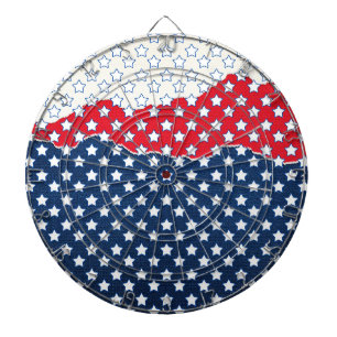 Rode, witte en blauwe sterren (Verenigde Staten) Dartbord