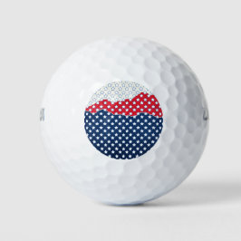 Rode, witte en blauwe sterren (Verenigde Staten) Golfballen