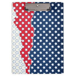 Rode, witte en blauwe sterren (Verenigde Staten) Klembord