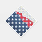 Rode, witte en blauwe sterren (Verenigde Staten) Servet (Hoek)