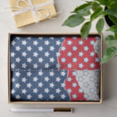 Rode, witte en blauwe sterren (Verenigde Staten) Tissuepapier (Geschenk)