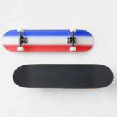 Rode witte en blauwe streep van de Amerikaanse vla Skateboard (Horizontaal)