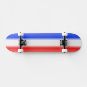 Rode witte en blauwe streep van de Amerikaanse vla Skateboard (Horizontaal)