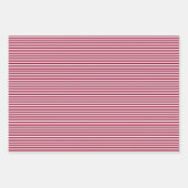 Rode witte en blauwe strepen inpakpapier vel (Voorkant)