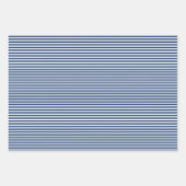 Rode witte en blauwe strepen inpakpapier vel (Voorkant 3)