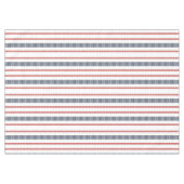 Rode, witte en blauwe strepen Tablecloth Tafelkleed (Voorkant (Horizontaal))