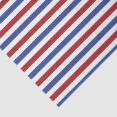 Rode witte en blauwe strepen tissuepapier (Detail)