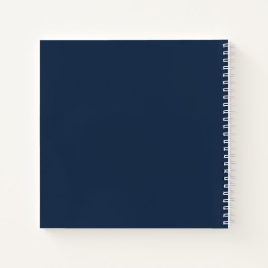 Rode, witte en blauwe Stropdas-kleurstof Notitieboek (Achterkant)