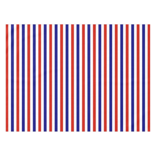 Rode witte en blauwe tafelkledij tafelkleed (Voorkant (Horizontaal))